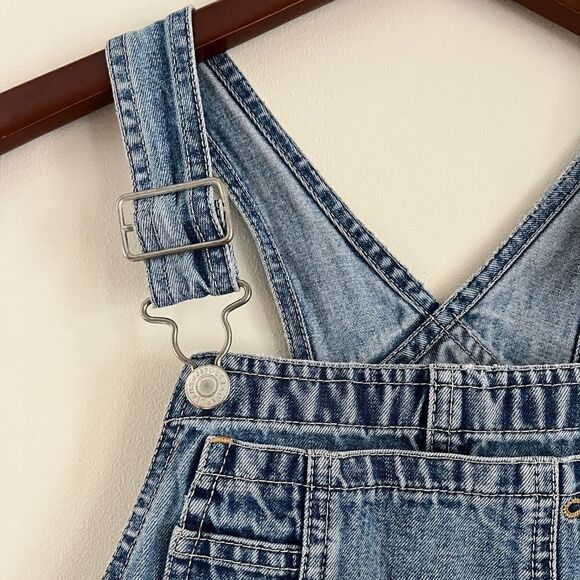 GAP Denim Overall Shorts | Size 5/6 - Picture 4 of 7